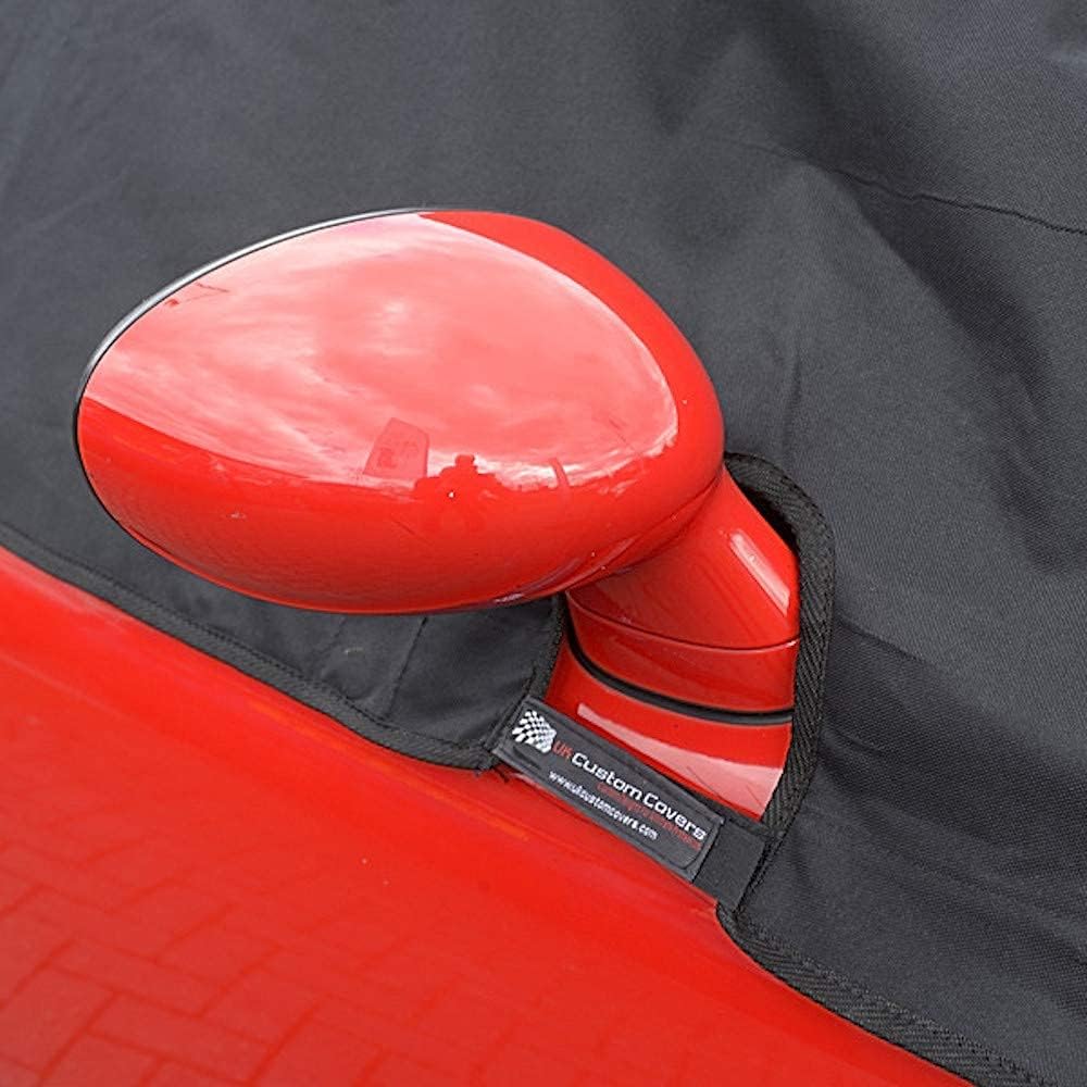 Custom-fit Soft Top Roof Protector Half Cover (Black) Y971461
