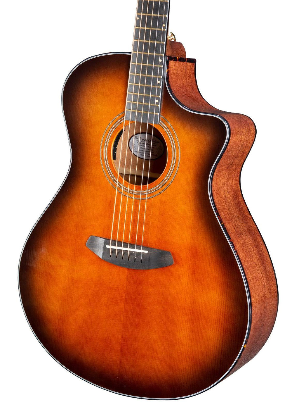 Bourbon Burst Acoustic Electric Guitar P66996