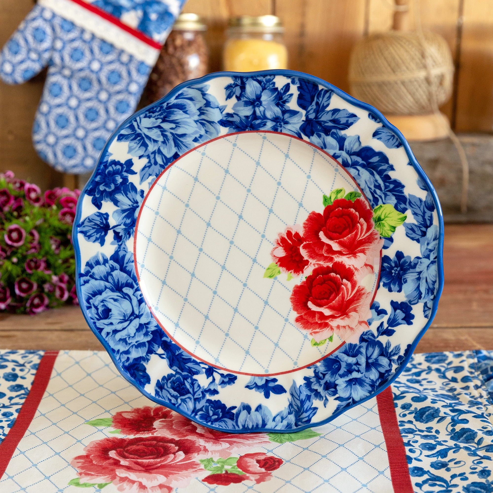 12-Piece Stoneware Dinnerware Set R19308