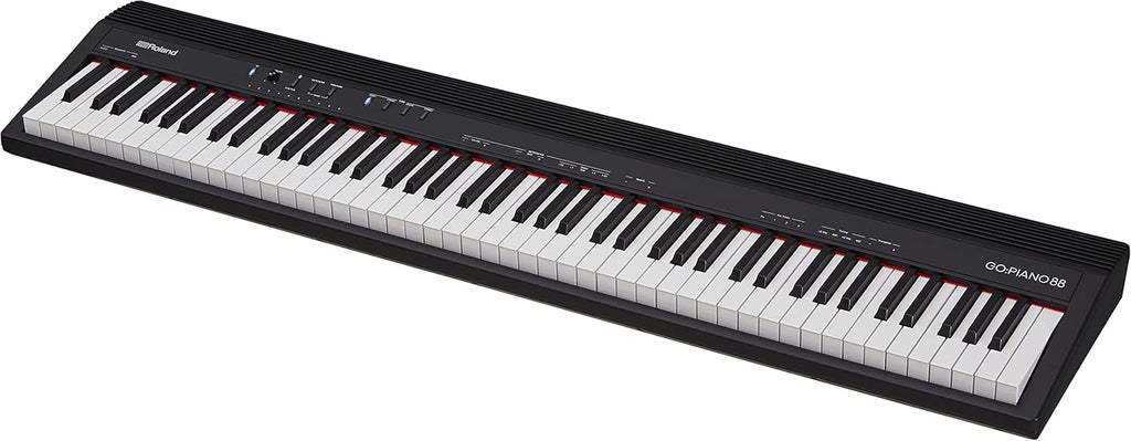 88-Key Full Size Portable Digital Piano Keyboard with Bluetooth Speakers E4906