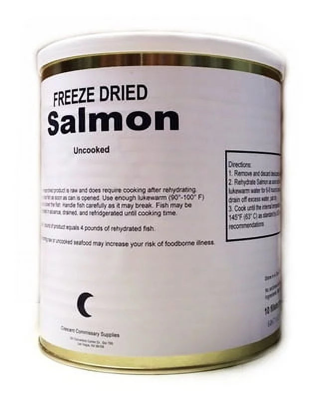 Freeze Dried Salmon Fillets #10 Can H589