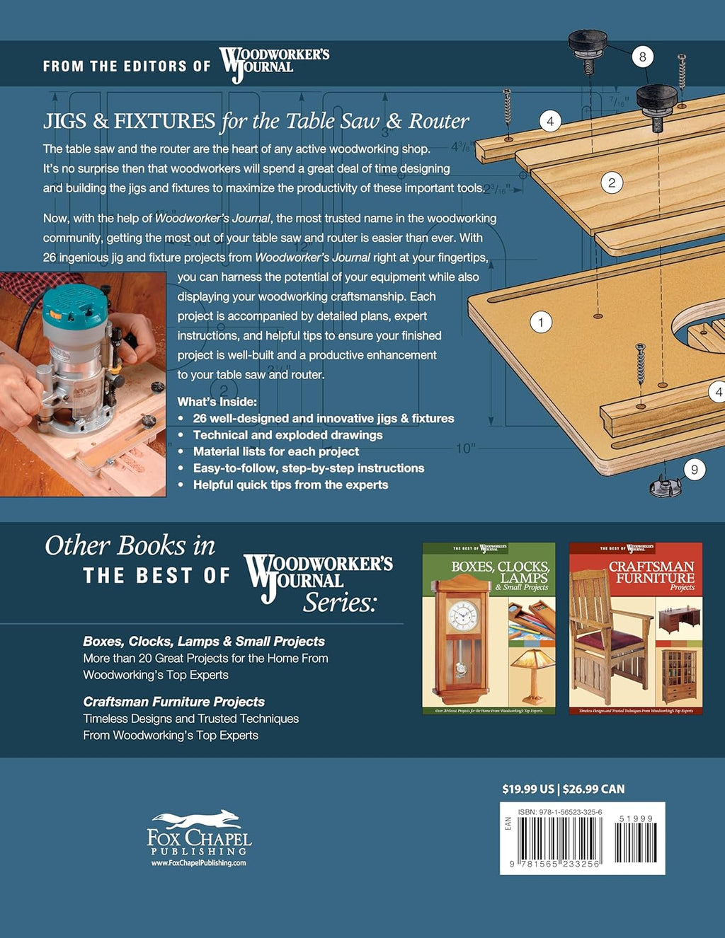 26 Innovative Designs for the Table Saw & Router H2900