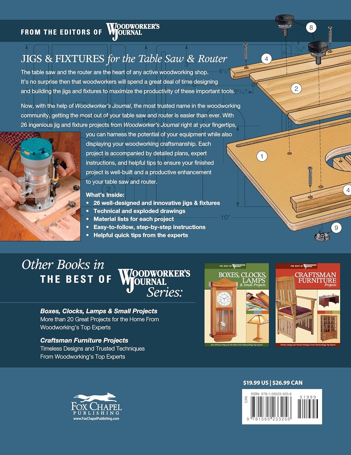 26 Innovative Designs for the Table Saw & Router H2900