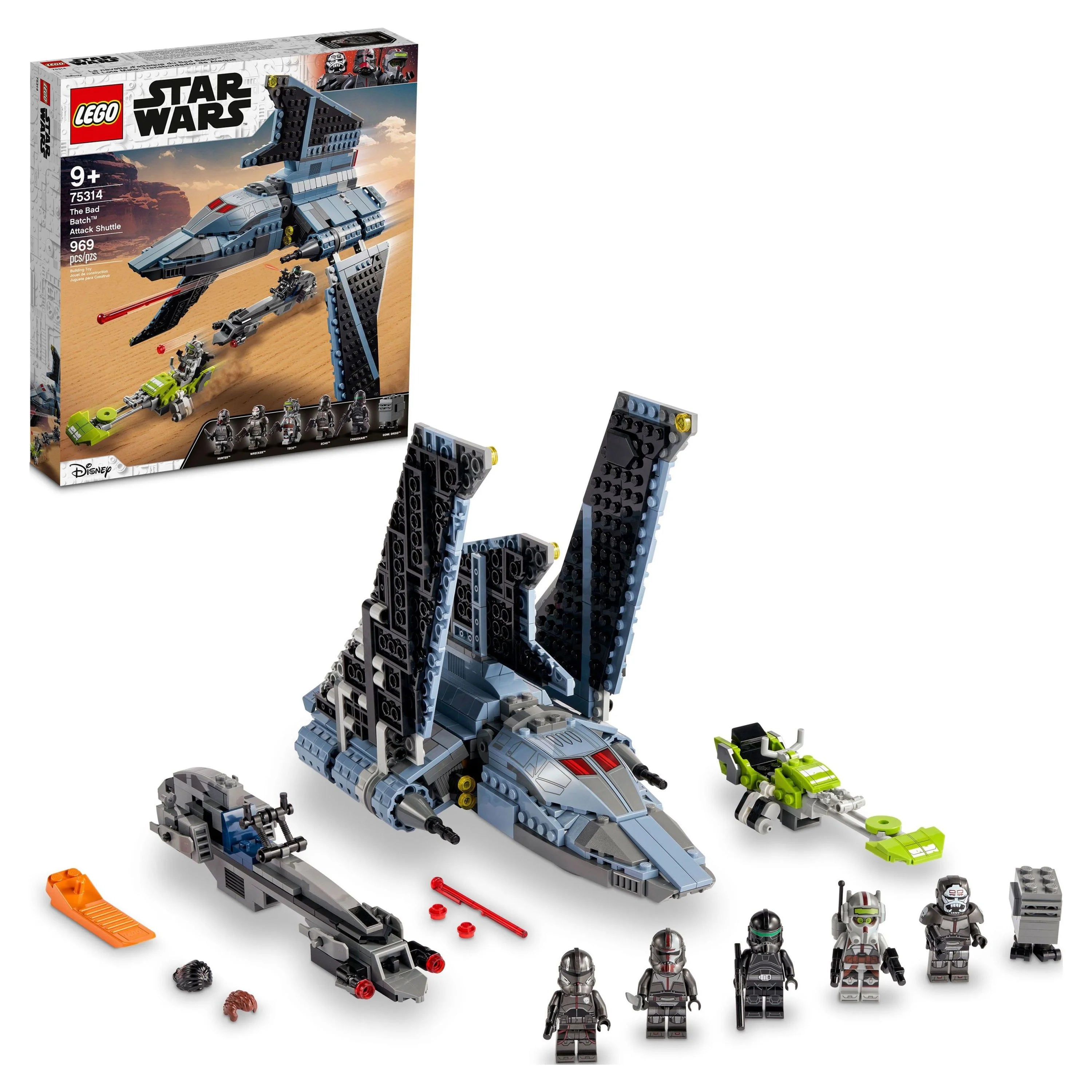 LEGO Star Wars Attack Shuttle Building Toy Set (969 Pieces) S685