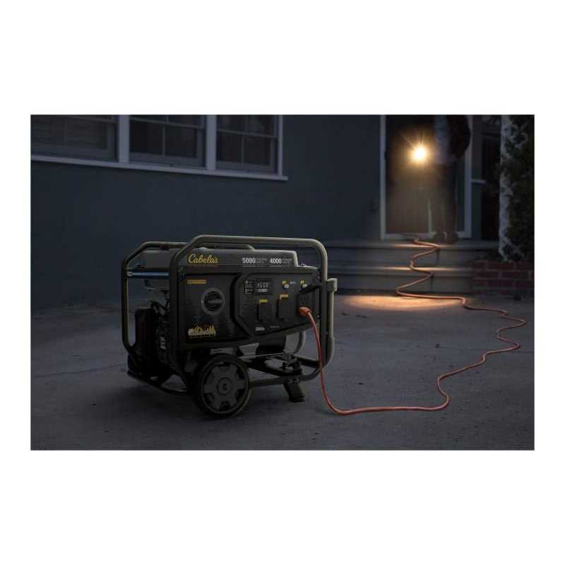 Portable Generator with CO Shield F98334