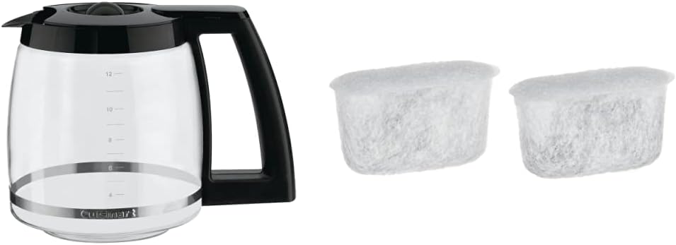 12-Cup Glass Carafe and 2-Pack Water Filters J705627