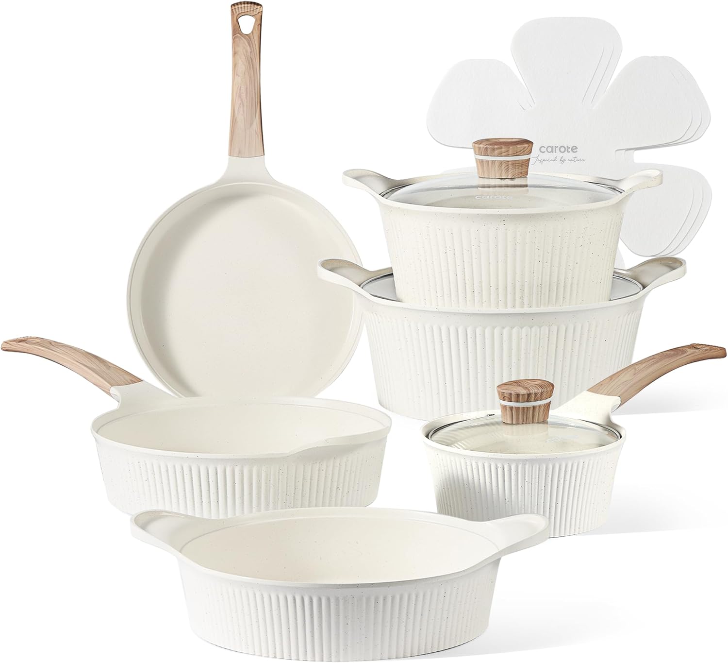 12 Pcs Non Stick Cookware Set S14831