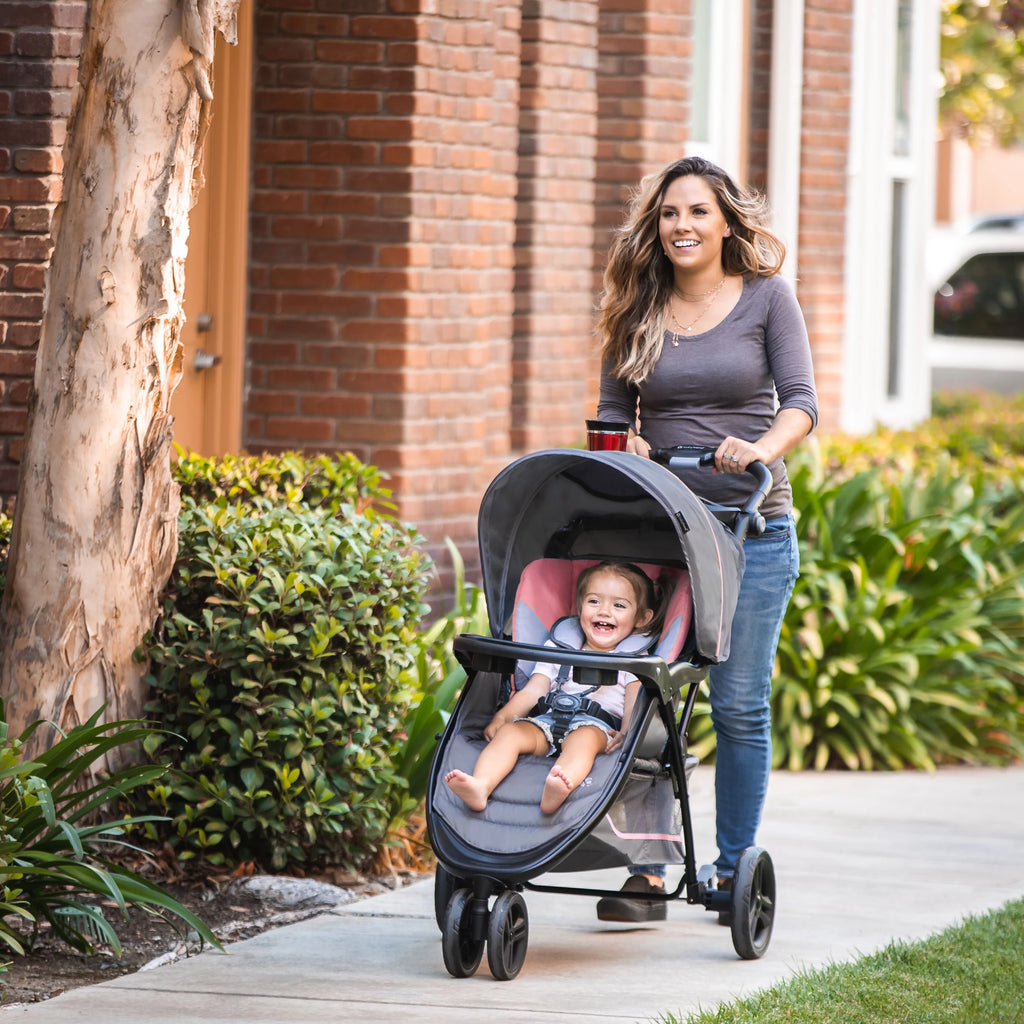 Pink Flamingo Travel System Stroller Z1387