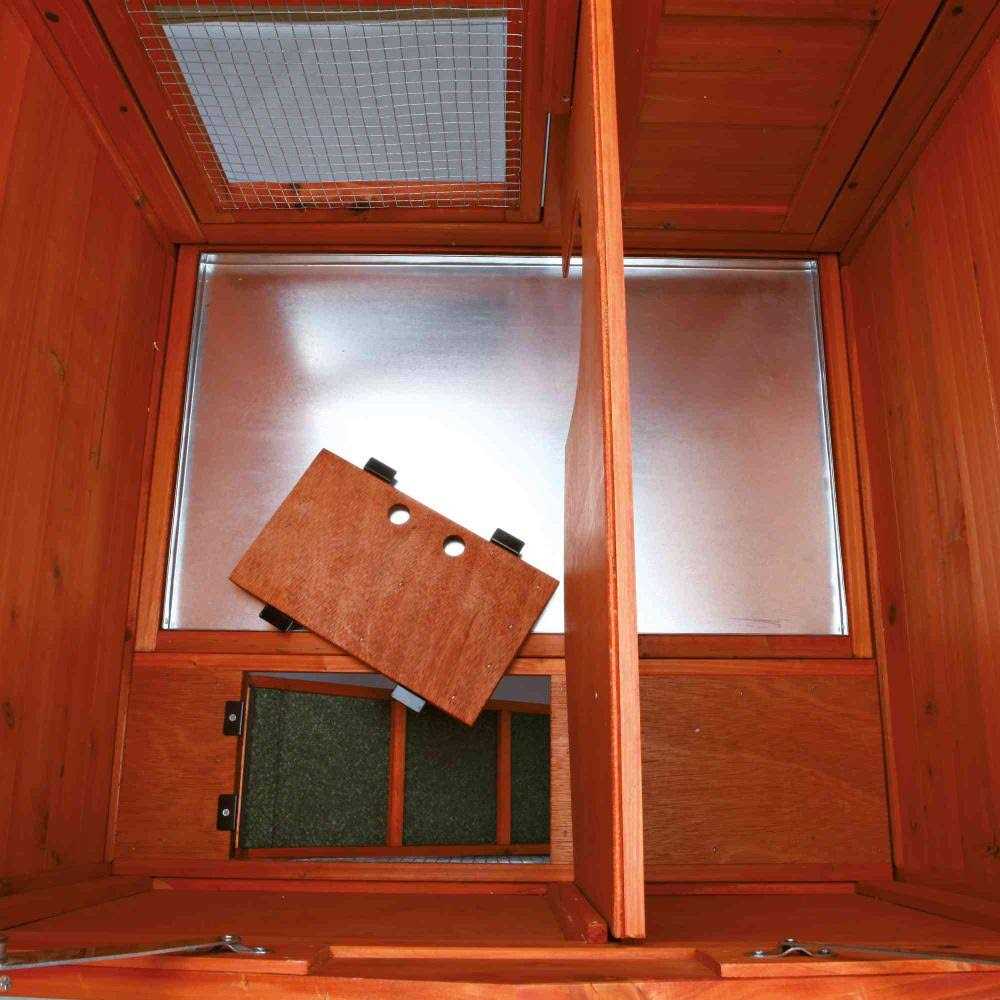 Rabbit Hutch with Peaked Roof F44388