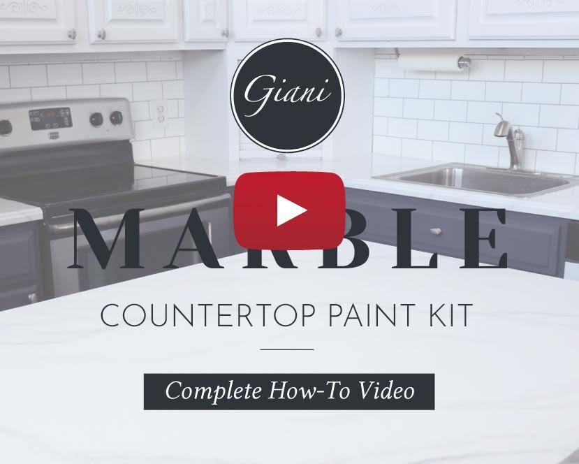 White Marble Countertop Paint Kit Y98945
