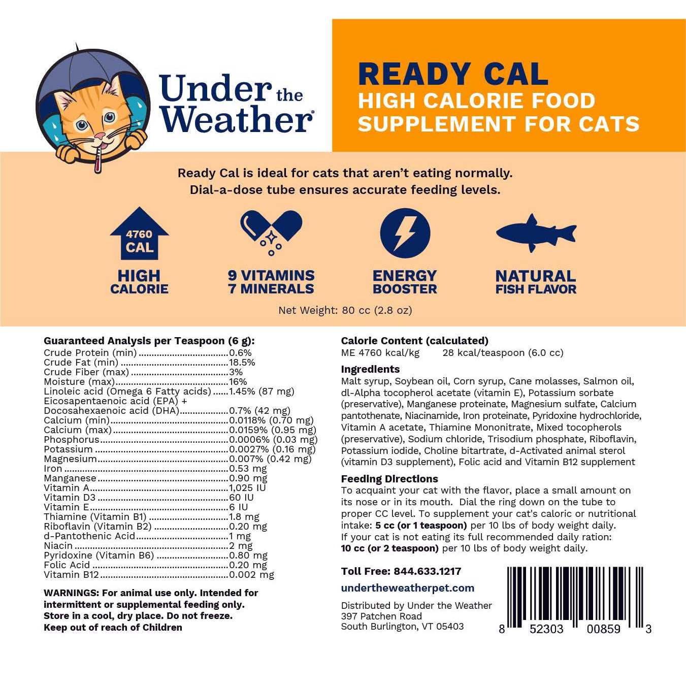 High Calorie Food Supplement for Cats K68170