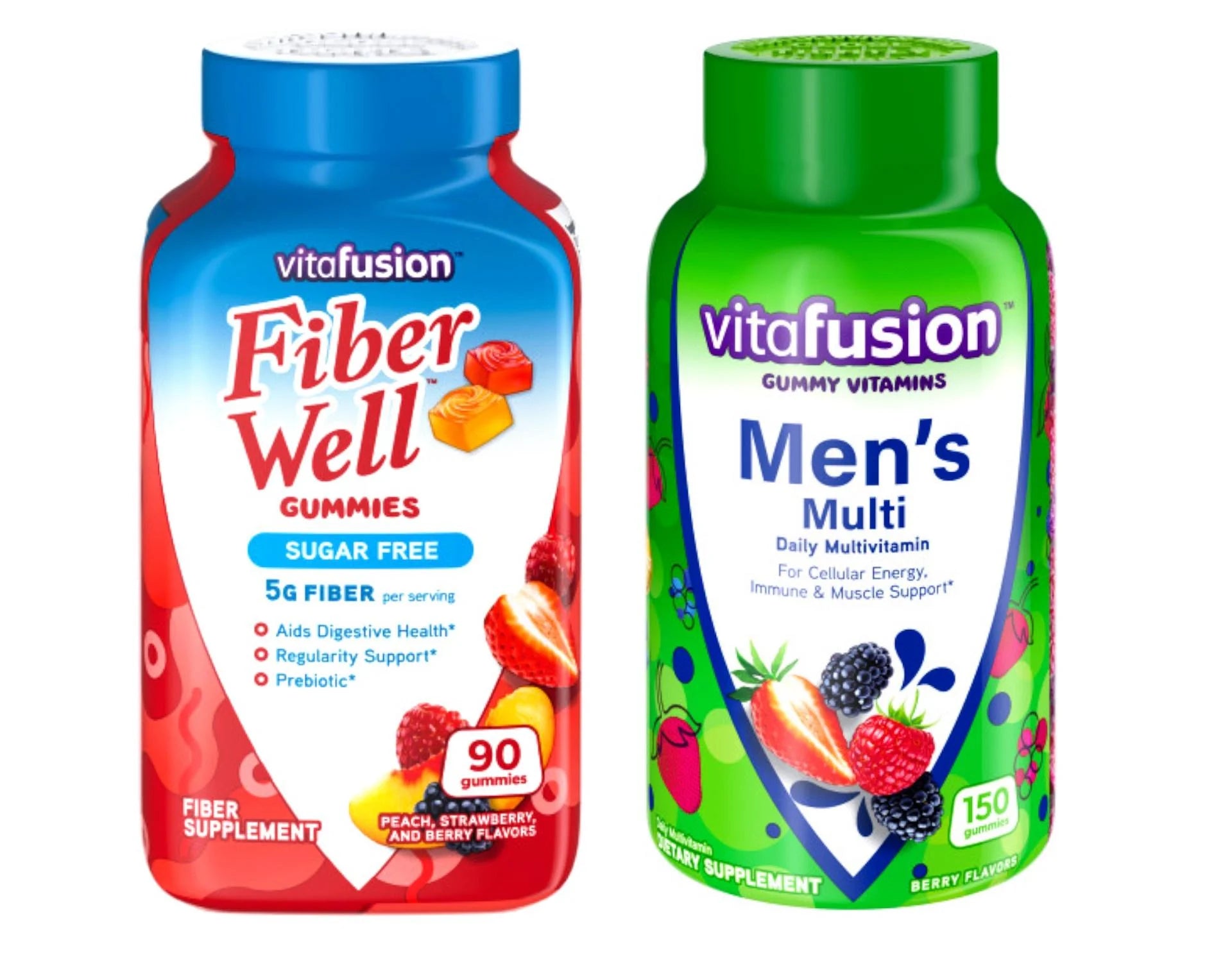 Sugar Free Fiber Supplement Gummy Vitamins I96998