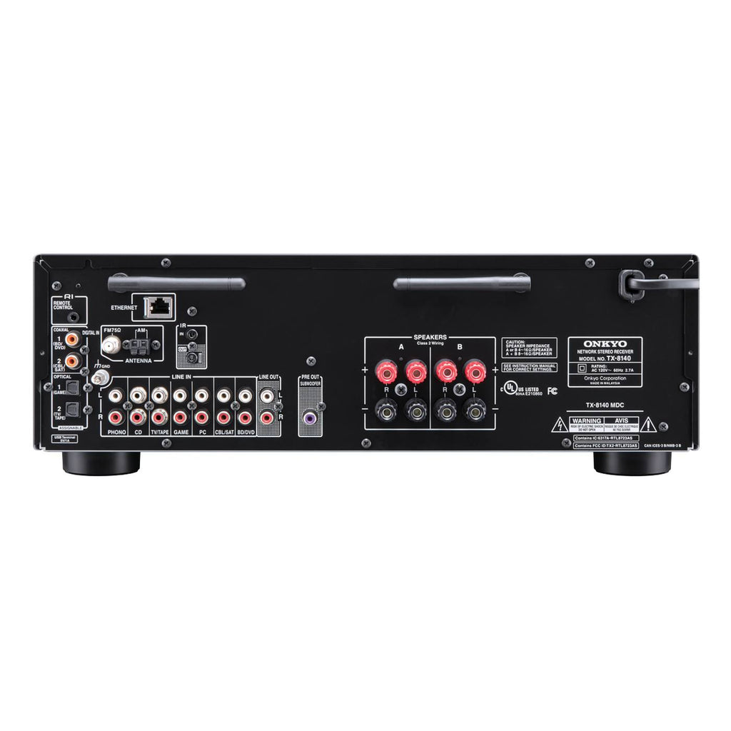 Network Stereo Receiver with Built-In Wi-Fi & Bluetooth and 6-Disc Carousel CD Player W61598
