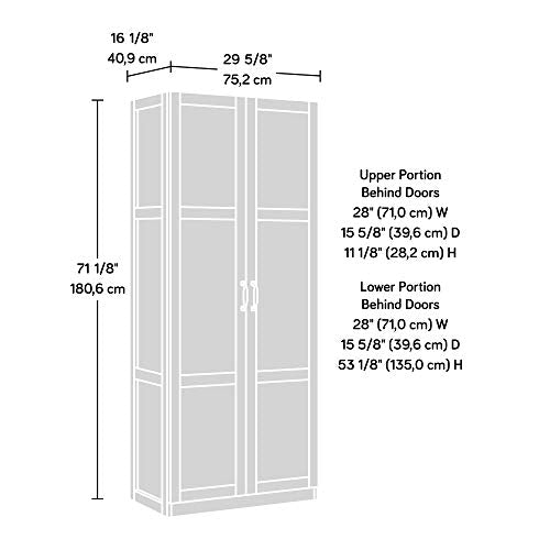 White Storage Cabinet C2243