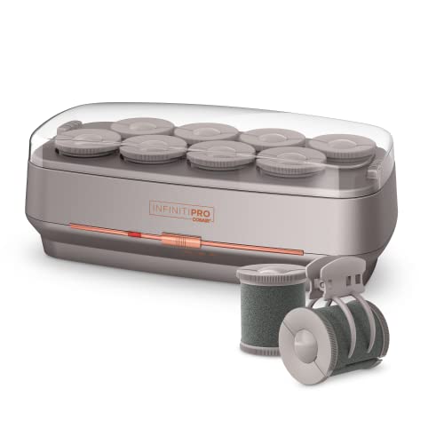 Ceramic Flocked Hot Rollers with Clips 2 inch Rollers R3633