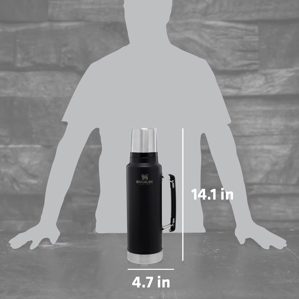 Classic Stainless Steel Vacuum Insulated Thermos Bottle, 1.5 qt C4758