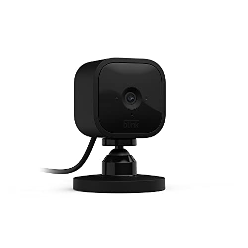 Compact indoor plug-in smart security camera, 1080p HD video, night vision, motion detection, two-way audio, 2 cameras (White) E959