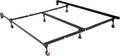 Brown Steel Bed Frame with 6 Legs T69515