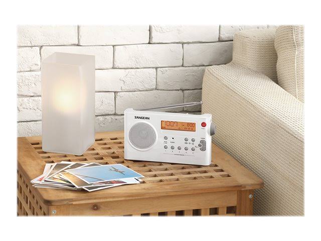 White Portable Radio F155