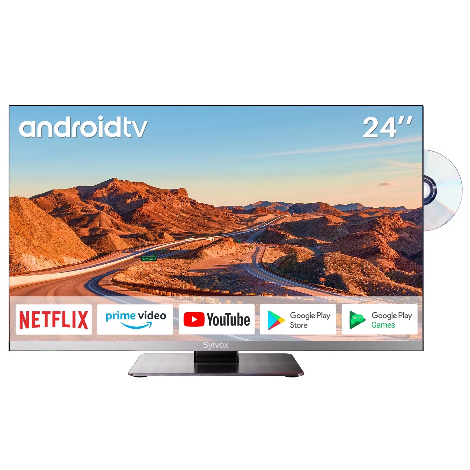24 inch 12 Volt RV TV with Built-in DVD Player I13903