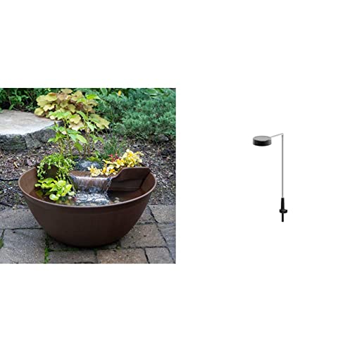 Brown Container Water Feature Kit with Pump & Filtration Z269