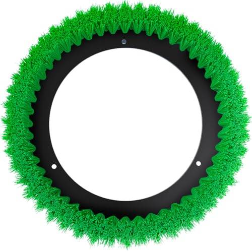 12" Diameter Light-Duty Green Scrub Brush N605338