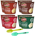 4 Flavor Mashed Potatoes Microwavable Bowls Variety, Pack of 8 D7704