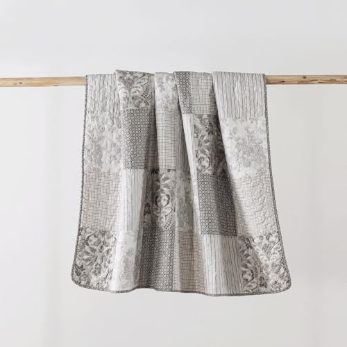 50" x 60" Cotton Quilted Throw Blanket G222394
