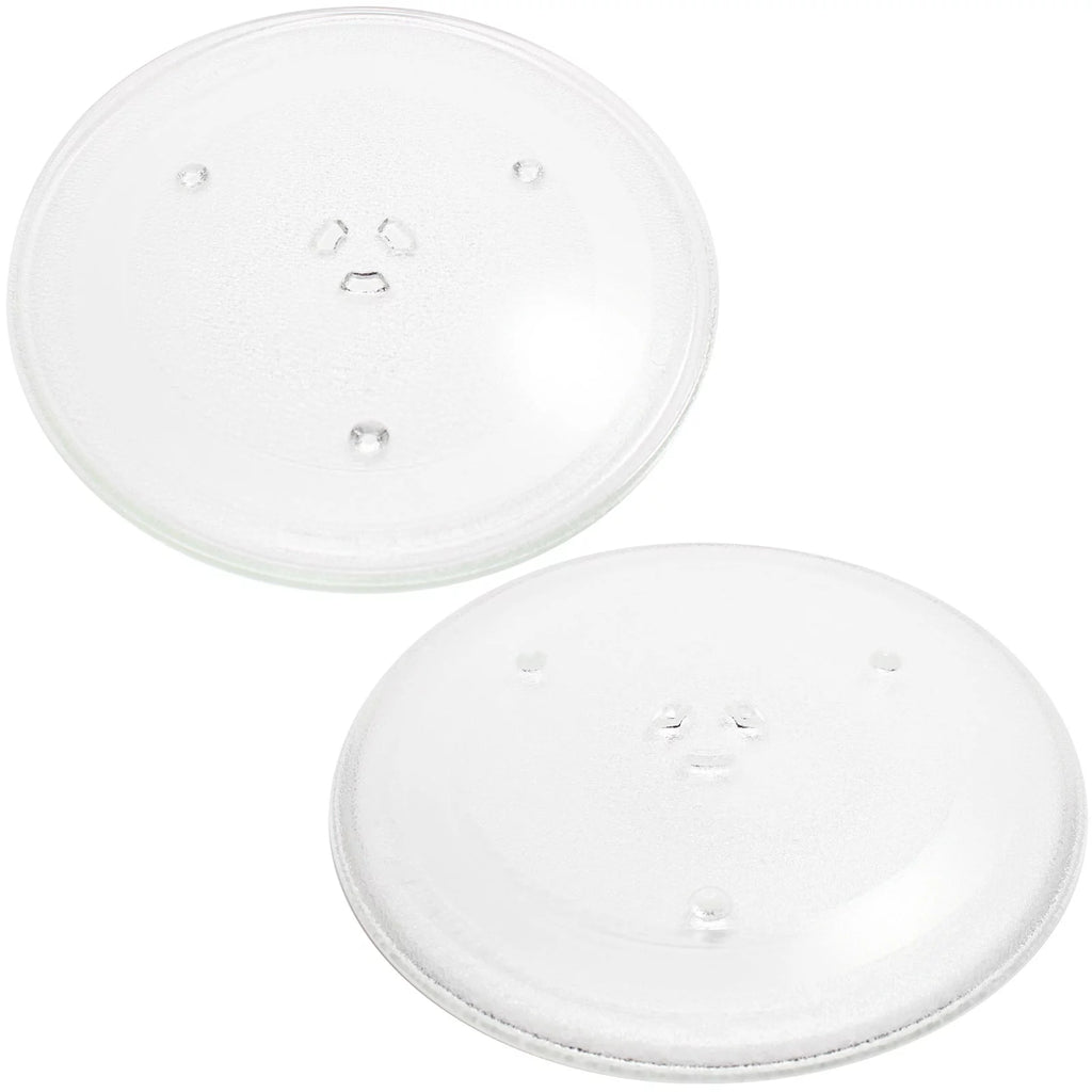 2-Pack Microwave Glass Turntable Tray 12 1/2" E9753