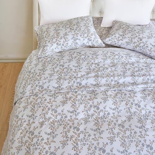 4-Piece 100% Turkish Cotton Flannel Sheet Set Queen K719719