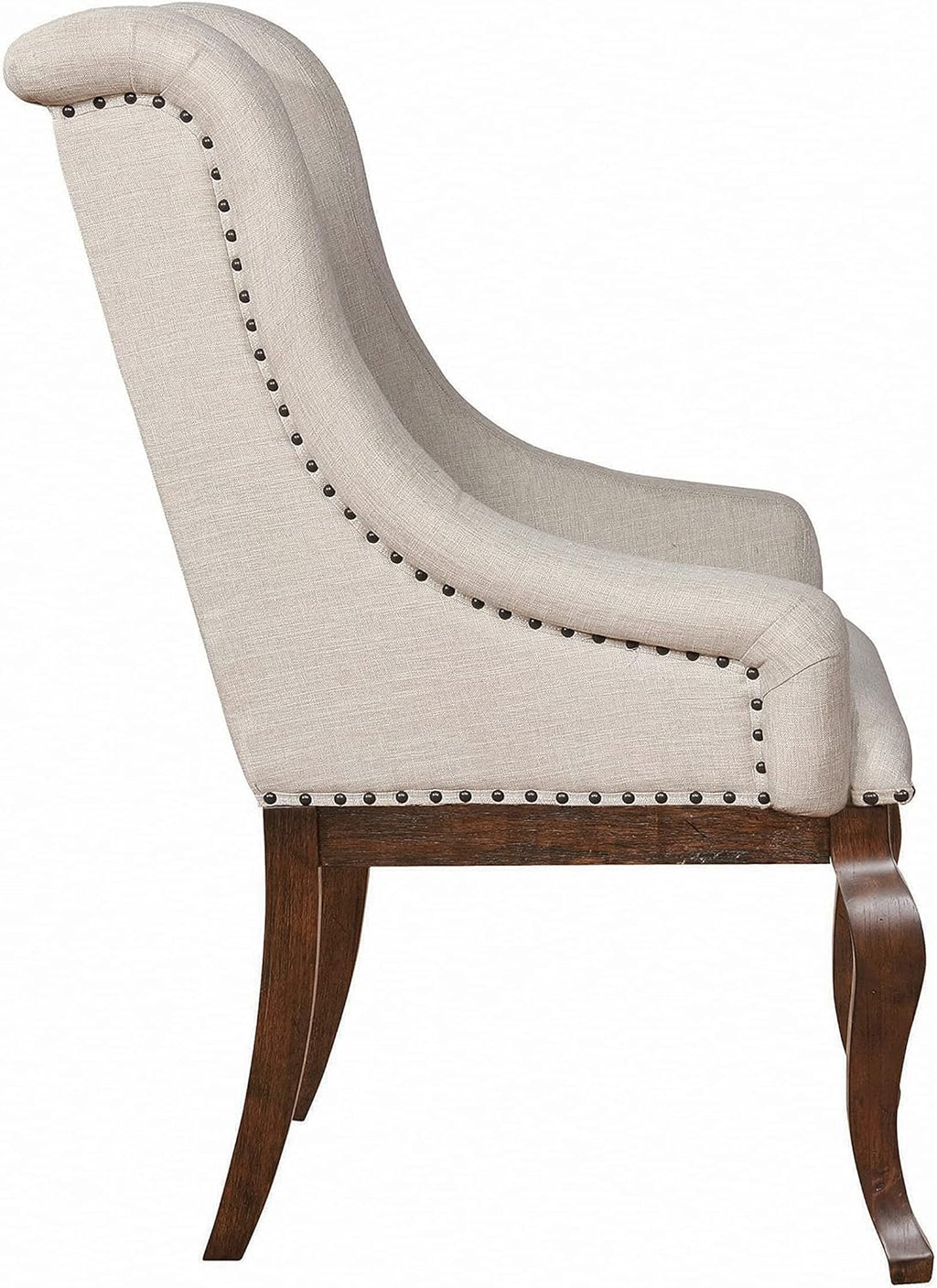 Antique Java and Cream Arm Chairs (Set of 2) M327