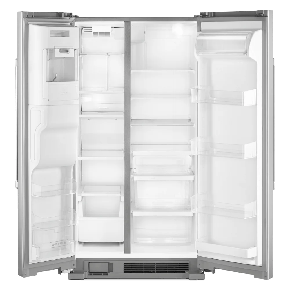 36" Wide 24.5 Cu. Ft. Side By Side Refrigerator Stainless Steel K48828