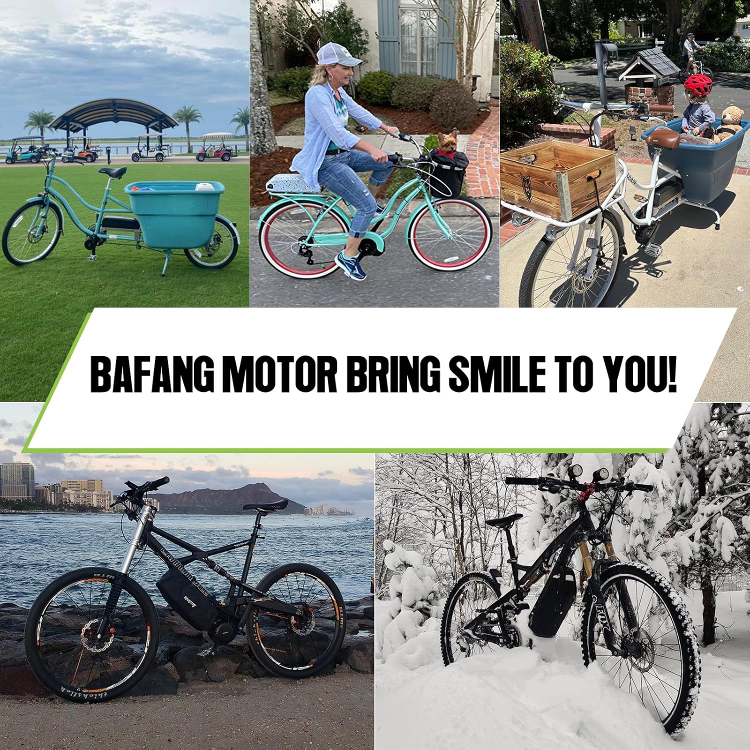 48V 750W E-Bike Conversion Motor Kit with Display F87857