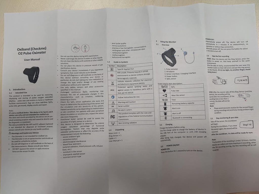 O2 Pulse Oximeter with Smart Reminder G55683