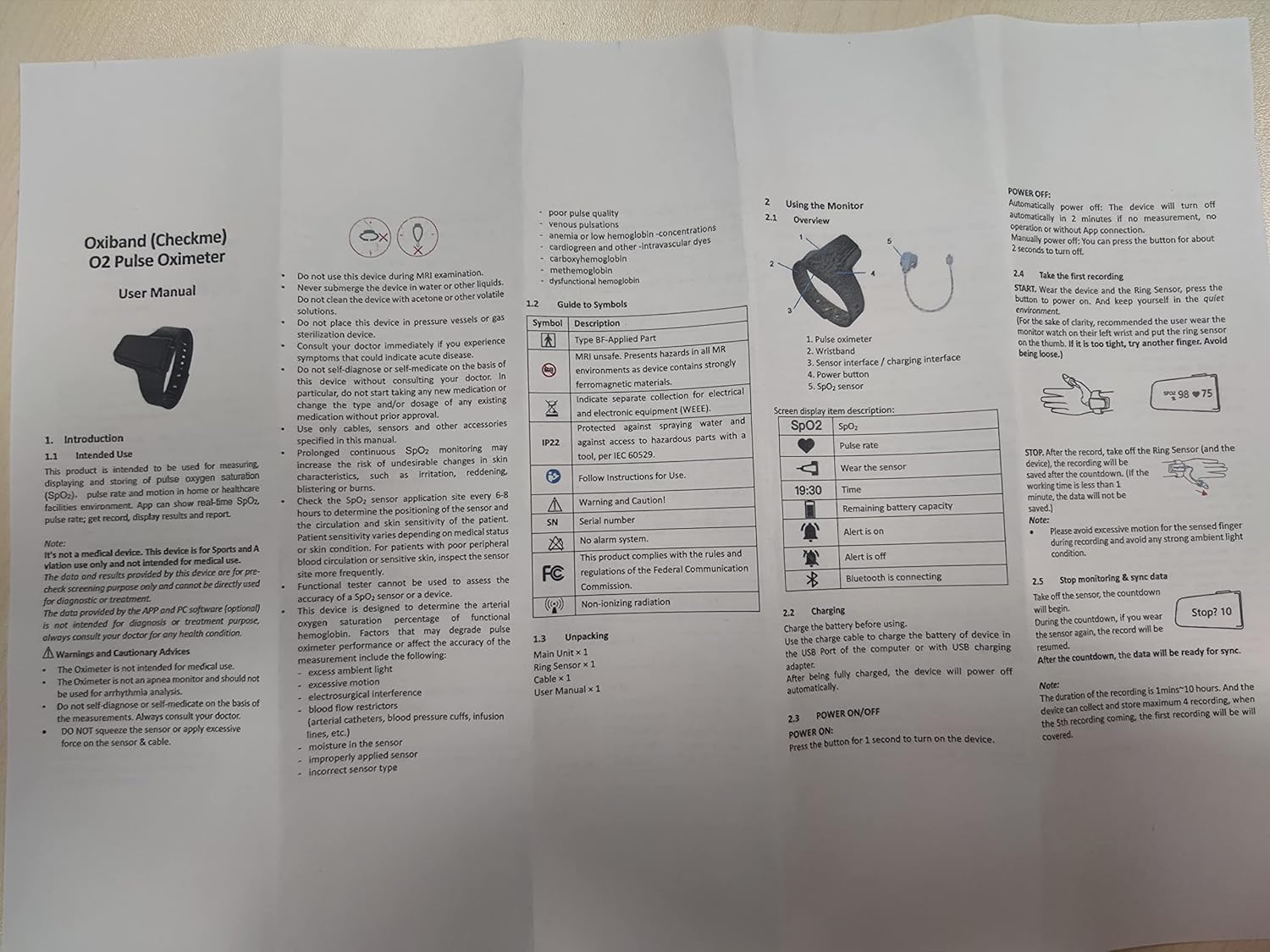 O2 Pulse Oximeter with Smart Reminder G55683