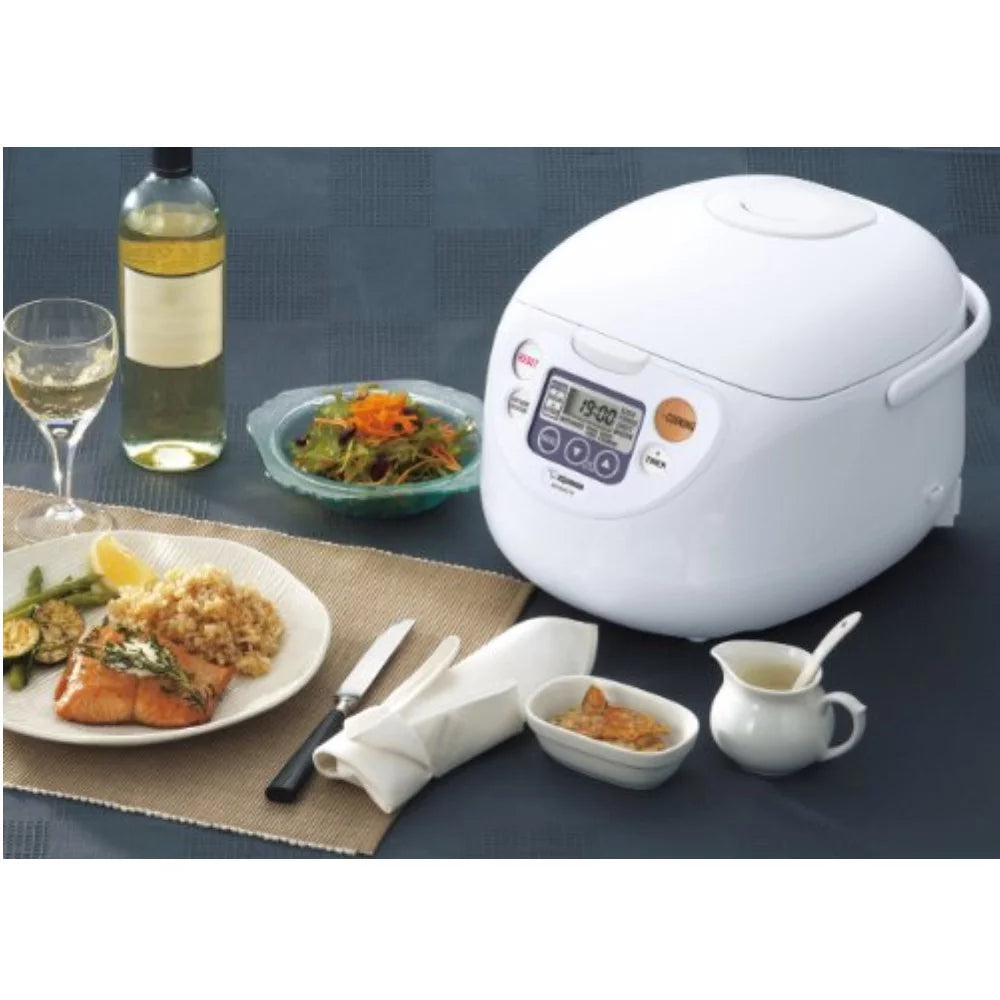 10-Cup Cool White Rice Cooker and Warmer M9042