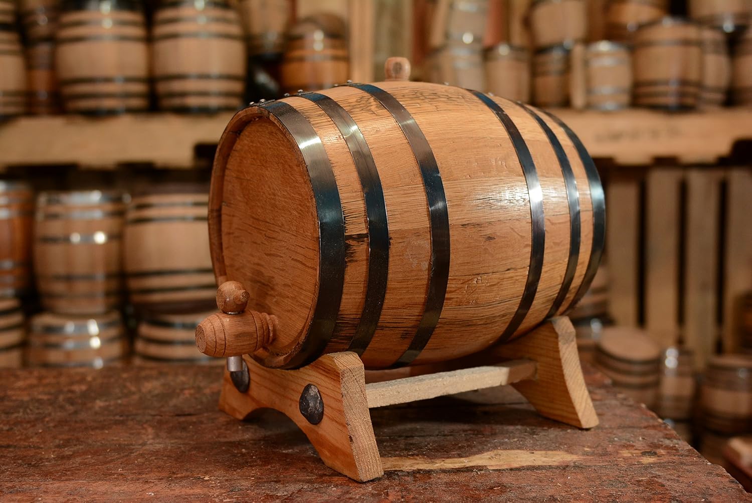 American White Oak Aging Barrel V169659