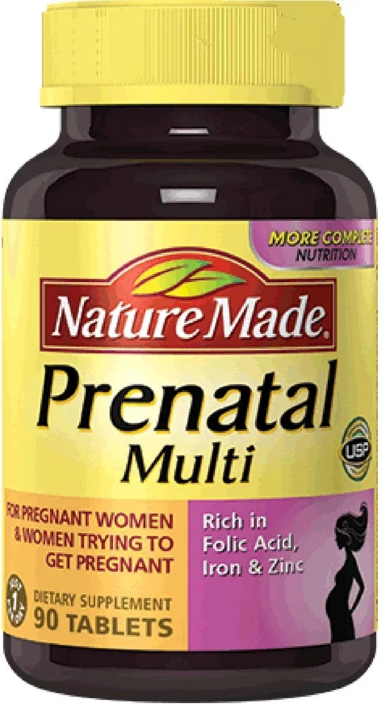 90 Tablets Prenatal Multi Dietary Supplement (Pack of 2) X481257