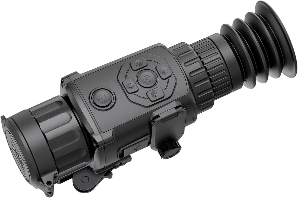 Black Thermal Imaging Rifle Scope 256x192 19 mm Lens W285