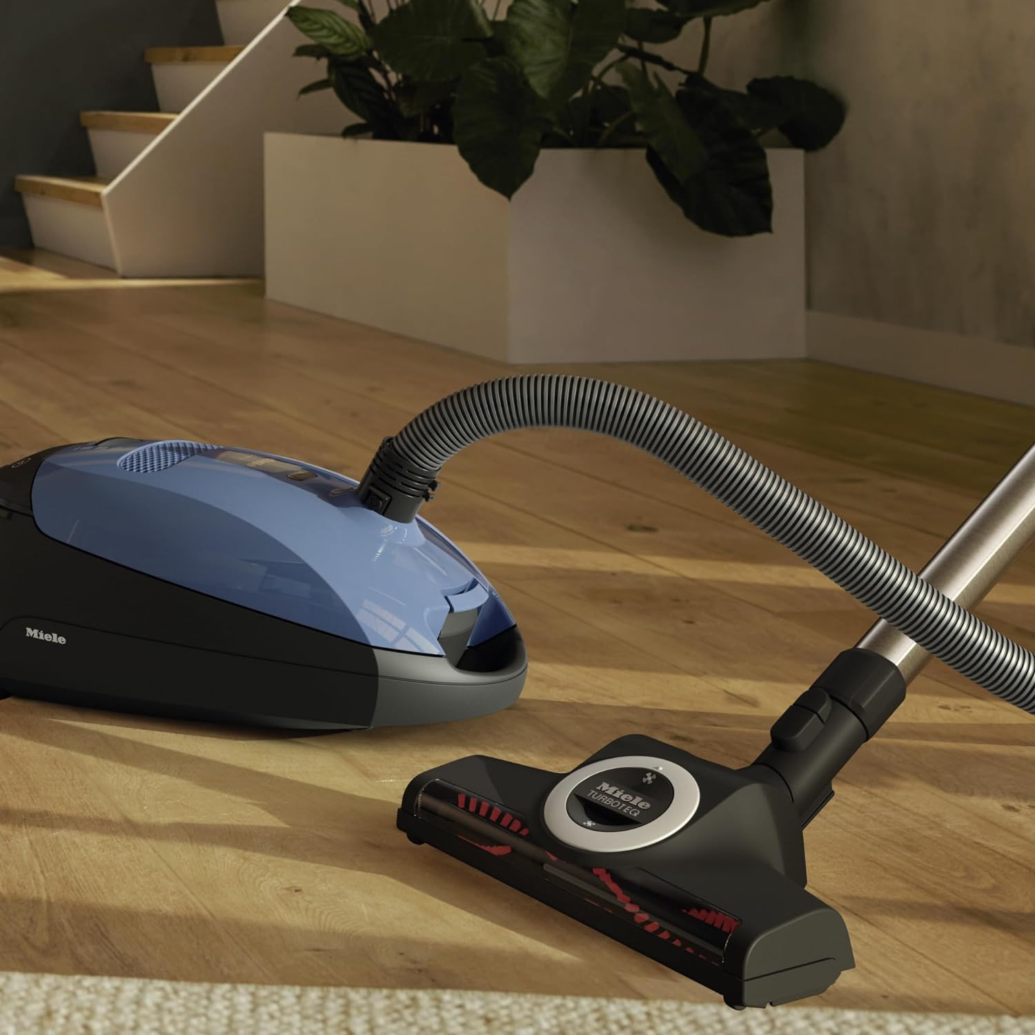 Tech Blue Bagged Canister Vacuum X491
