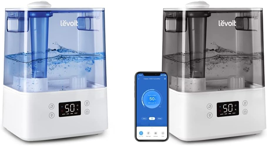 Gray 6L Ultrasonic Cool Mist Humidifier Q563236