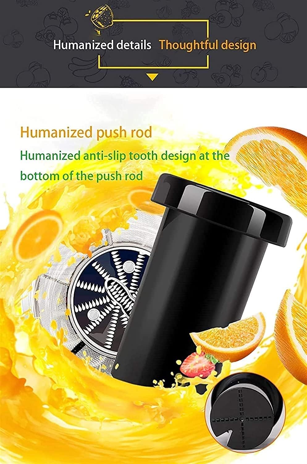 Stainless Steel Centrifugal Juicer Machine with Wide 3” Feed Chute J360