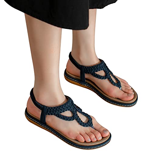 Bohemia Flip Flops Flat Sandals E6508