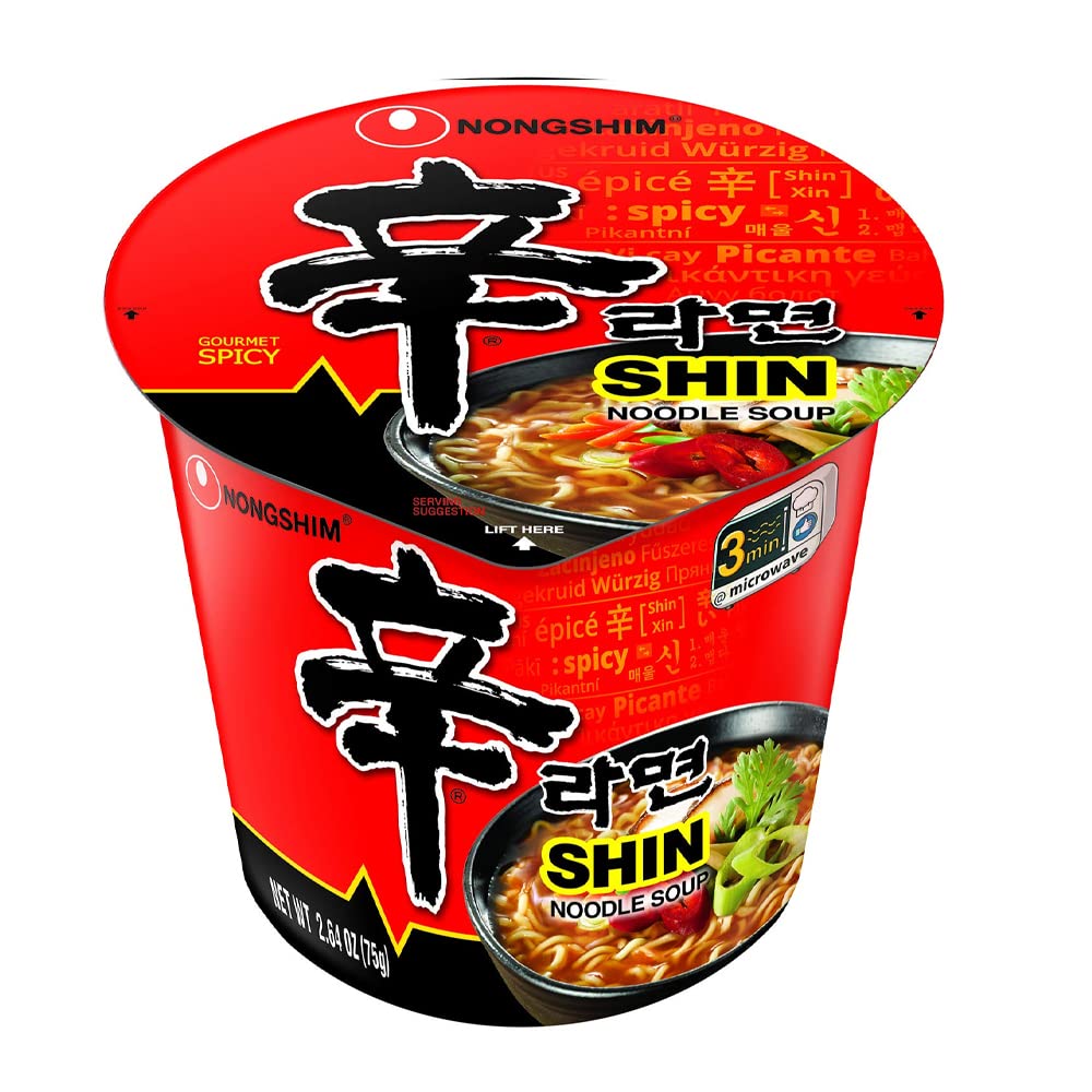 6 Flavors Instant Noodle Soup Package D6181
