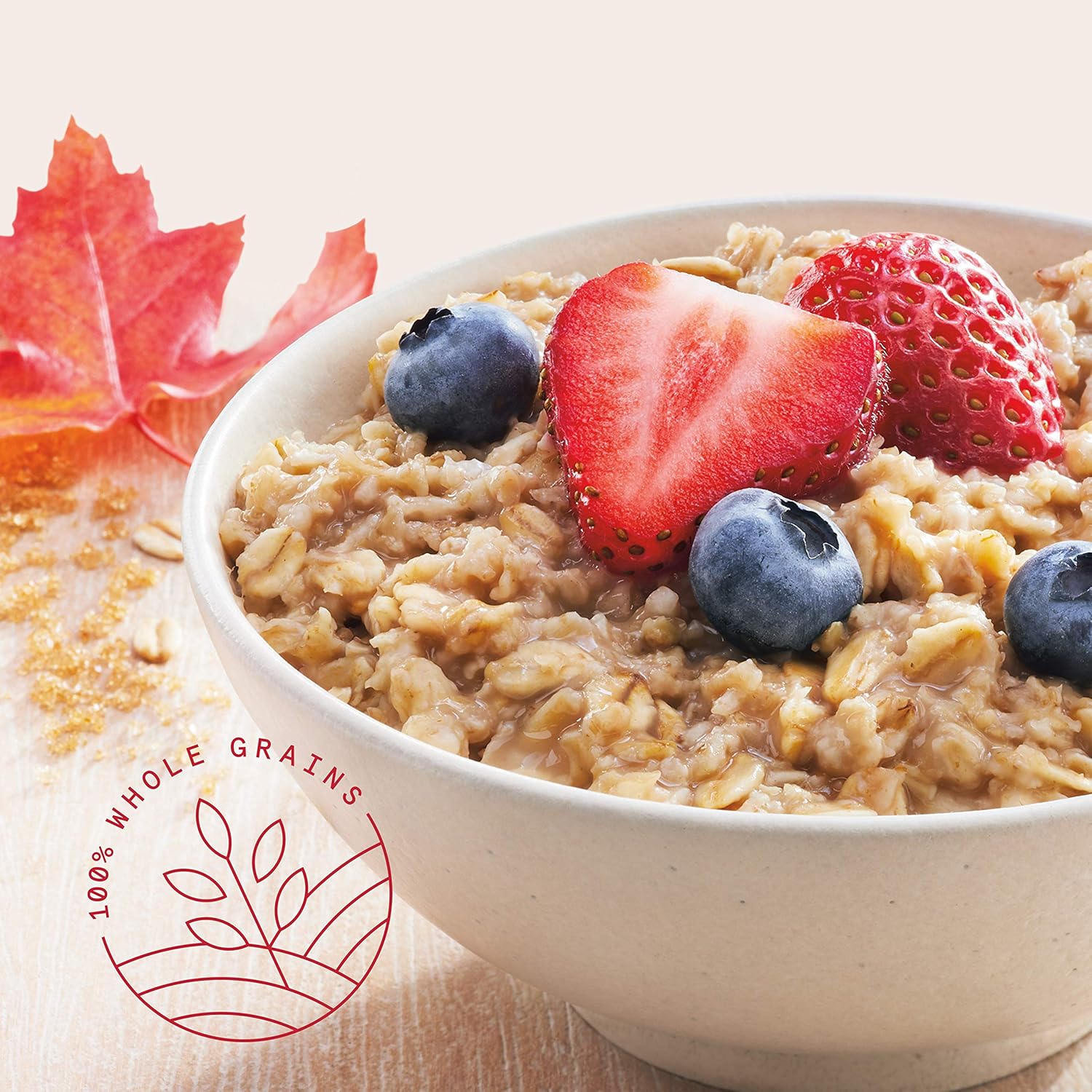 Protein Maple Brown Sugar Instant Oatmeal, 12.6 oz, Pack of 6 H613