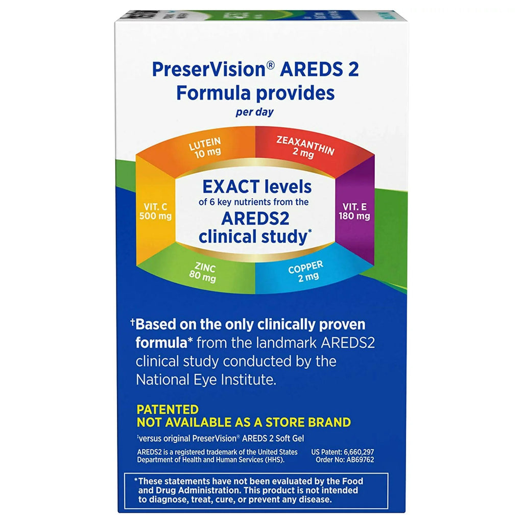 Ascorbic Acid Vitamin E Eye Supplement T746454