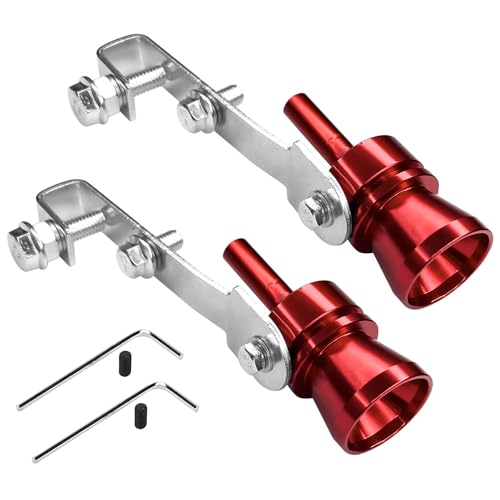 2PCS Aluminum Alloy Exhaust Turbo Whistle A565539