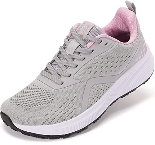 Wide Toe Box Road Running Shoes with Rubber Outsole Y996