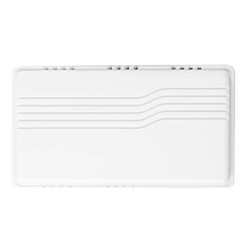 White Wired Mechanical Doorbell Chime, Plastic, 80 dB A509
