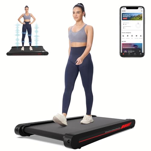 Walking Vibration Pad, Under Desk Treadmill, 2.5HP Low Noise Treadmill Pad with Remote Control S818898